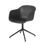 Muuto - Fiber Chair Swivel Base, schwarz