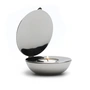 Design House Stockholm - Shell Teelichthalter, Nickel / Chrom