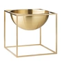 Audo - Kubus Bowl, groß, gold-plated