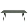 Fermob - Luxembourg Tisch, rechteckig, 100 x 207 cm, rosmarin