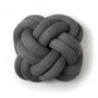 Design House Stockholm - Knot Kissen, dunkelgrau