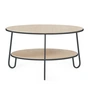 Hartô - Eugénie Couchtisch ∅ 70 cm, anthrazitgrau (RAL 7016)