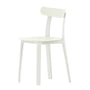 Vitra - All Plastic Chair, weiß, Kunststoffgleiter