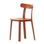 Vitra - All Plastic Chair, backstein, Filzgleiter