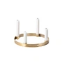 Ferm Living - Kerzenhalter Circle small, Messing