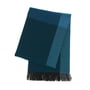 Vitra - Colour Block Decke, schwarz/ blau