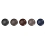 Vitra - Magnetpunkte, (5er-Set), dunkel