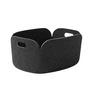 Muuto - Restore Aufbewahrungskorb 48 x 35 cm, black melange