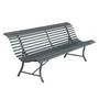 Fermob - Louisiane Bank, 200 cm, gewittergrau