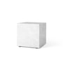 Audo - Plinth Cubic Beistelltisch, weiß