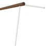 Roomsafari - Little Leanon II Stummer Diener L 60 cm, Nussbaum / weiß