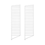 String - Bodenleiter für String (Works) Regal 115 x 30 cm (2er-Set), grau