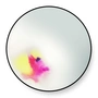 Petite Friture - Francis Wandspiegel large, rosa / gelb