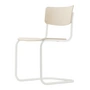 Thonet - S 43 Stuhl, weiß / Buche hell (TP 107)