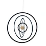Flensted Mobiles - Science Fiction Mobile rund, schwarz / natur