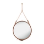 Gubi - Adnet Spiegel Ø 58 cm, braun