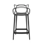 Kartell - Masters Barhocker H 65 cm, schwarz