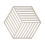 Zone Denmark - Hexagon Untersetzer, warm grey
