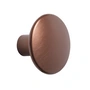 Muuto - Wandhaken "The Dots Metal" single medium, umber