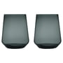 Iittala - Essence Wasserglas 35 cl, dunkelgrau (2er-Set)