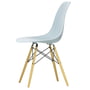 Vitra - Eames Plastic Side Chair DSW RE, Ahorn gelblich / eisgrau (Filzgleiter baisc dark)