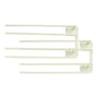 String - Hanger Rack Modul für Weingläser, 16 x 30 cm, weiß (2er-Set)