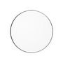 AYTM - Circum Wandspiegel medium, Ø 90 cm, schwarz / klar