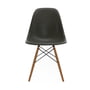 Vitra - Eames Fiberglass Side Chair DSW, Esche honigfarben / Eames elephant hide grey (Filzgleiter weiß)