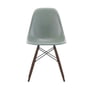 Vitra - Eames Fiberglass Side Chair DSW, Ahorn dunkel / Eames sea foam green (Filzgleiter basic dark)