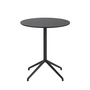 Muuto - Still Café Tisch, Ø 65 x H 73 cm, schwarz