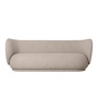 Ferm Living - Rico Sofa, 3-Sitzer, sand (Bouclé)