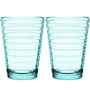 Iittala - Aino Aalto Longdrinkglas 33 cl, wassergrün (2er-Set)
