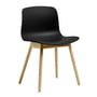 Hay - About A Chair AAC 12, Eiche lackiert / black 2.0