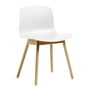Hay - About A Chair AAC 12, Eiche lackiert / white 2.0