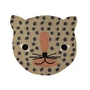 OYOY - Kinderteppich, 84 x 94 cm, Leopard