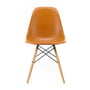 Vitra - Eames Fiberglass Side Chair DSW, Ahorn gelblich / Eames ochre dark (Filzgleiter weiß)