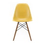 Vitra - Eames Fiberglass Side Chair DSW, Esche honigfarben / Eames ochre light (Filzgleiter weiß)