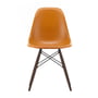 Vitra - Eames Fiberglass Side Chair DSW, Ahorn dunkel / Eames ochre dark (Filzgleiter basic dark)