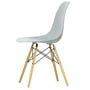 Vitra - Eames Plastic Side Chair DSW, Ahorn gelblich / hellgrau (Filzgleiter weiß)