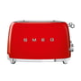 Smeg - 4-Scheiben Toaster TSF03, rot