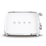 Smeg - 4-Scheiben Toaster TSF03, weiß