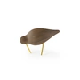Normann Copenhagen - Shorebird small, Walnuss / Messing