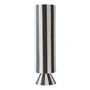 OYOY - Toppu Vase, Ø 8,5 x H 31 cm, schwarz / weiß