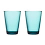 Iittala - Kartio Trinkglas 40 cl, seeblau (2er-Set)