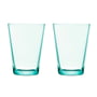 Iittala - Kartio Trinkglas 40 cl, wassergrün (2er-Set)