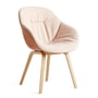 Hay - About A Chair AAC 123 Soft Duo, Eiche matt lackiert / Innenpolster Mode 026 / Rückseite Lola Rose