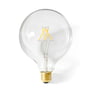 Audo - Globe LED-Leuchtmittel E27, Ø 125 mm / klar