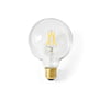 Audo - Globe LED-Leuchtmittel E27, Ø 95 mm / klar