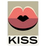artvoll - Kiss No.1 Poster, 30 x 40 cm