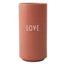 Design Letters - AJ Favourite Porzellan Vase, Love / nude